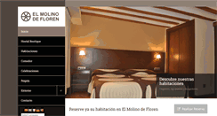 Desktop Screenshot of elmolinodefloren.com